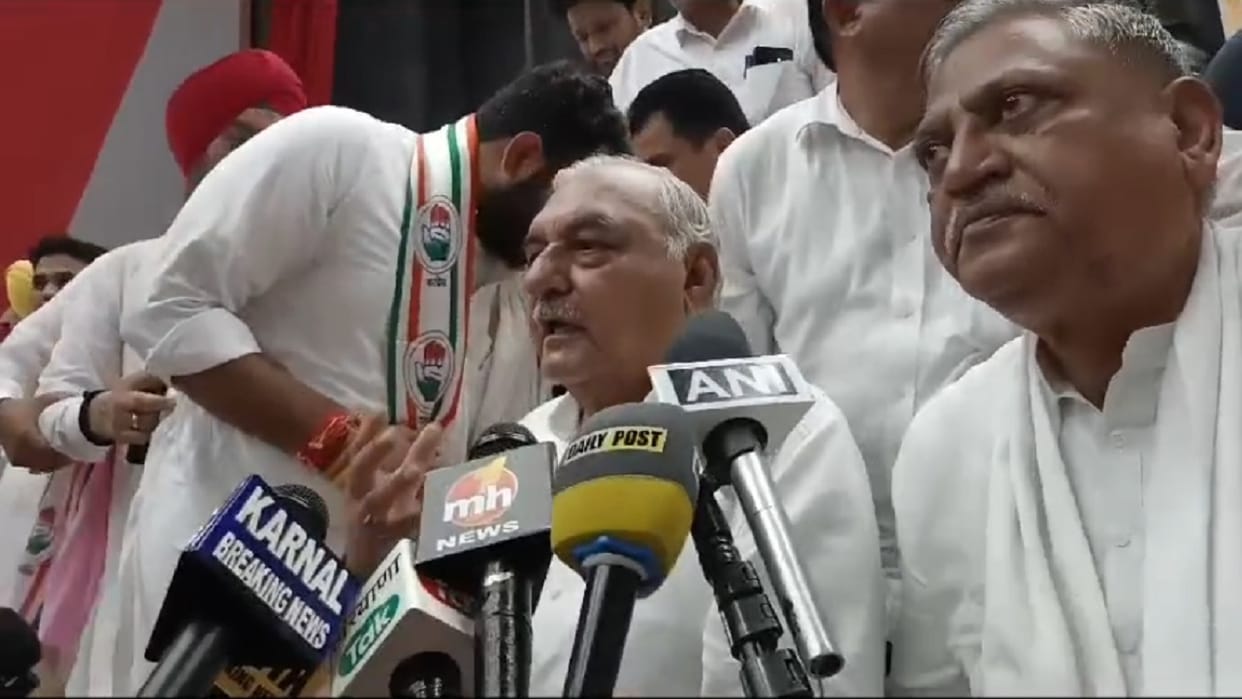 Former CM Hooda said in Karnal, Anti-people portals will be closed as soon as government is formed in Haryana