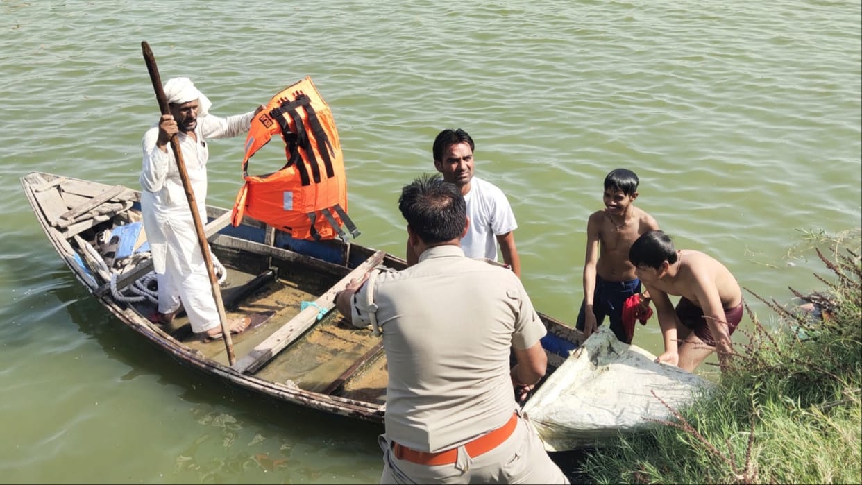 Panipat: Two cousin sisters and a teenager died due to drowning in Yamuna on Ganga Dussehra