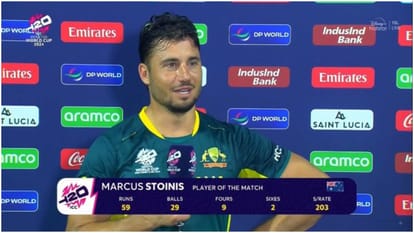 AUS vs SCO: marcus stoinis told ipl helped him to get into form after half century t20 world cup 2024