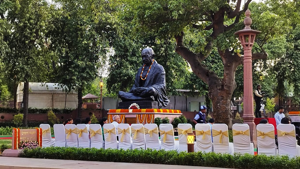 Statues of country's personalities at one place, Prerna Sthal inaugurated in Parliament House complex
