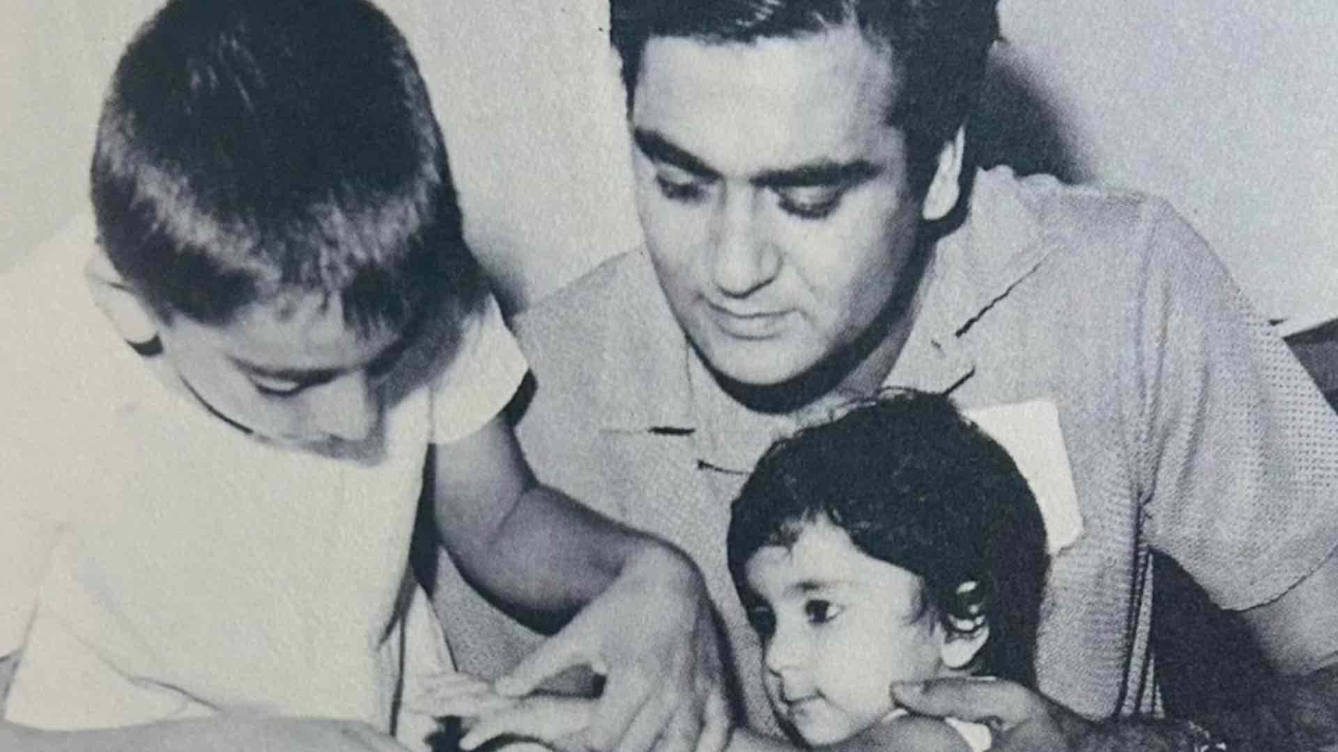 Sanjay Dutt tribute his dad sunil dutt on fathers day wrote Youre the one who made me the person I am today