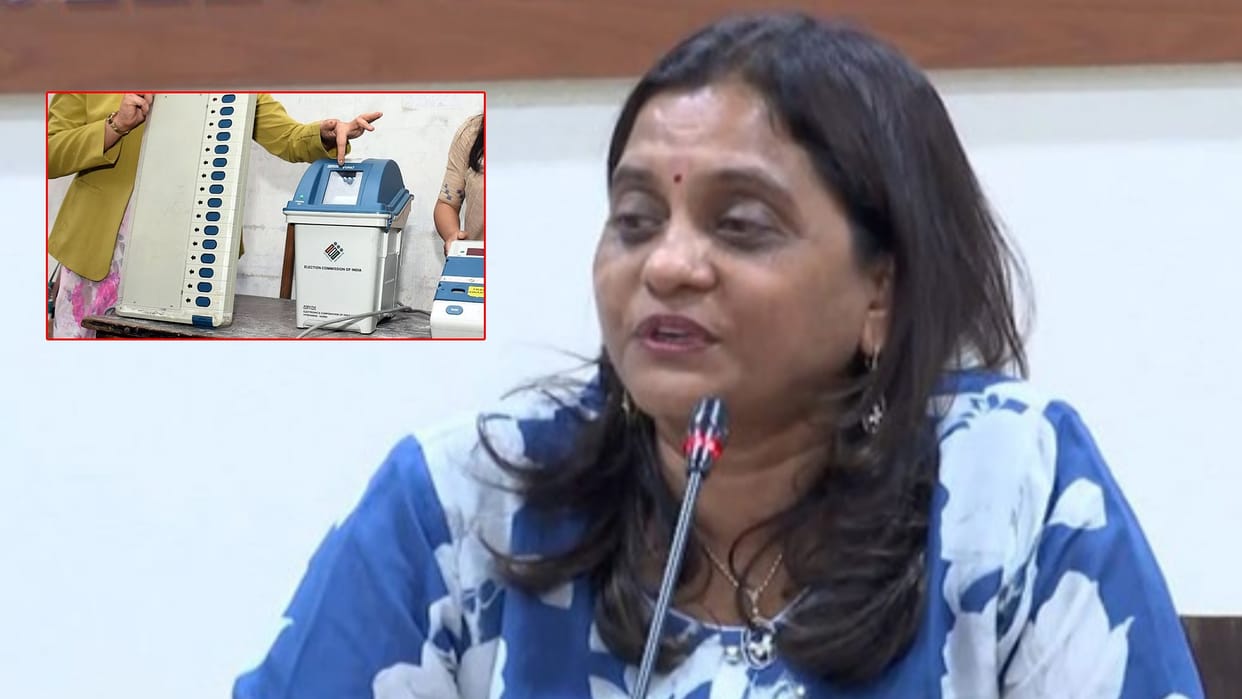 'Can't unlock EVM with help of mobile OTP'; Amidst the controversy District Election Officer cleared picture