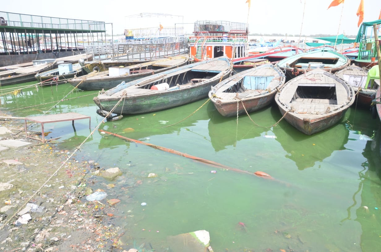 Varanasi Jalkal sent letter to Irrigation Department Kanpur to release water to increase water level of Ganga