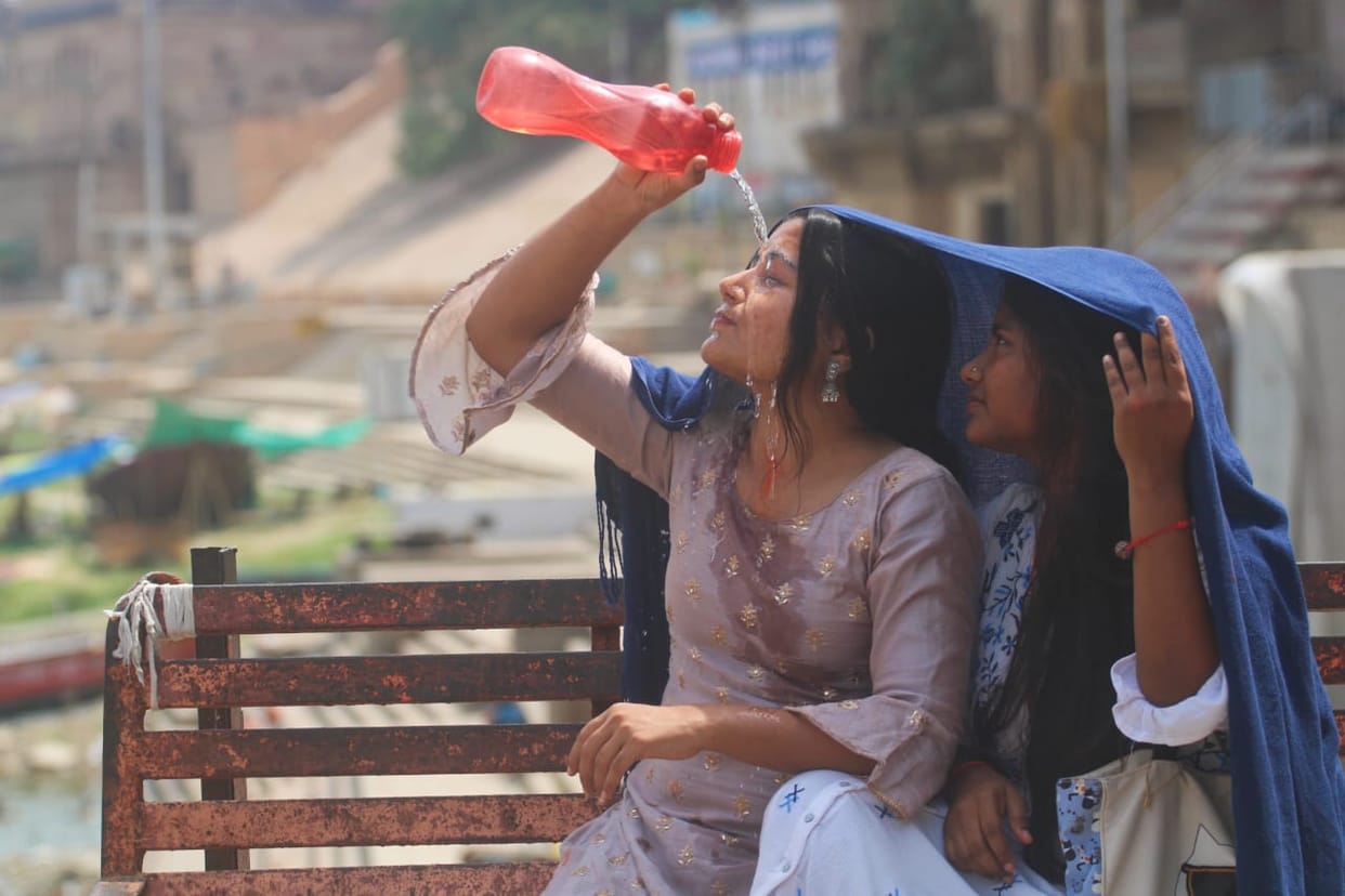 Varanasi Weather Forecast Update Today temperature above 40 degrees for 23 days