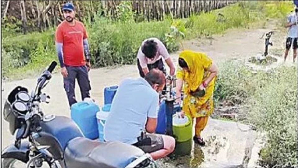 Water crisis in villages of Delhi, thirst being quenched with the help of Haryana