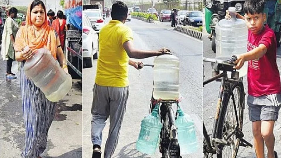 Water Crisis Delhi: Water crisis increases burden on people's pockets