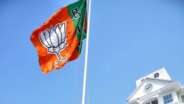 भाजपा का झंडा (सांकेतिक तस्वीर)