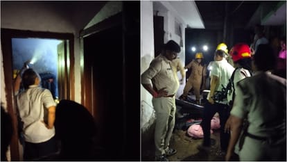 Bihar News : fire incident near ram kripal yadav house goriya toli patna junction
