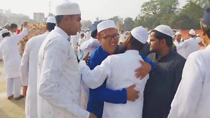 Eid: Bakrid festival is being celebrated peacefully in Begusarai, people prayed for peace