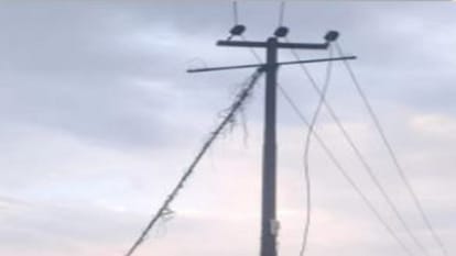 three died including child due to electric wire broke and fell on bike in lakhimpur