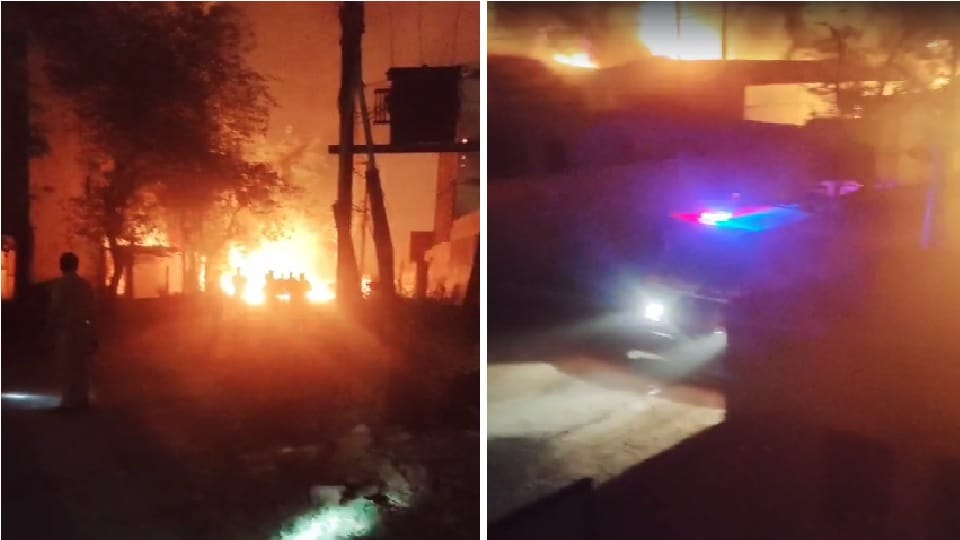 Fire breaks out in pharmaceutical factory in Bulandshahr