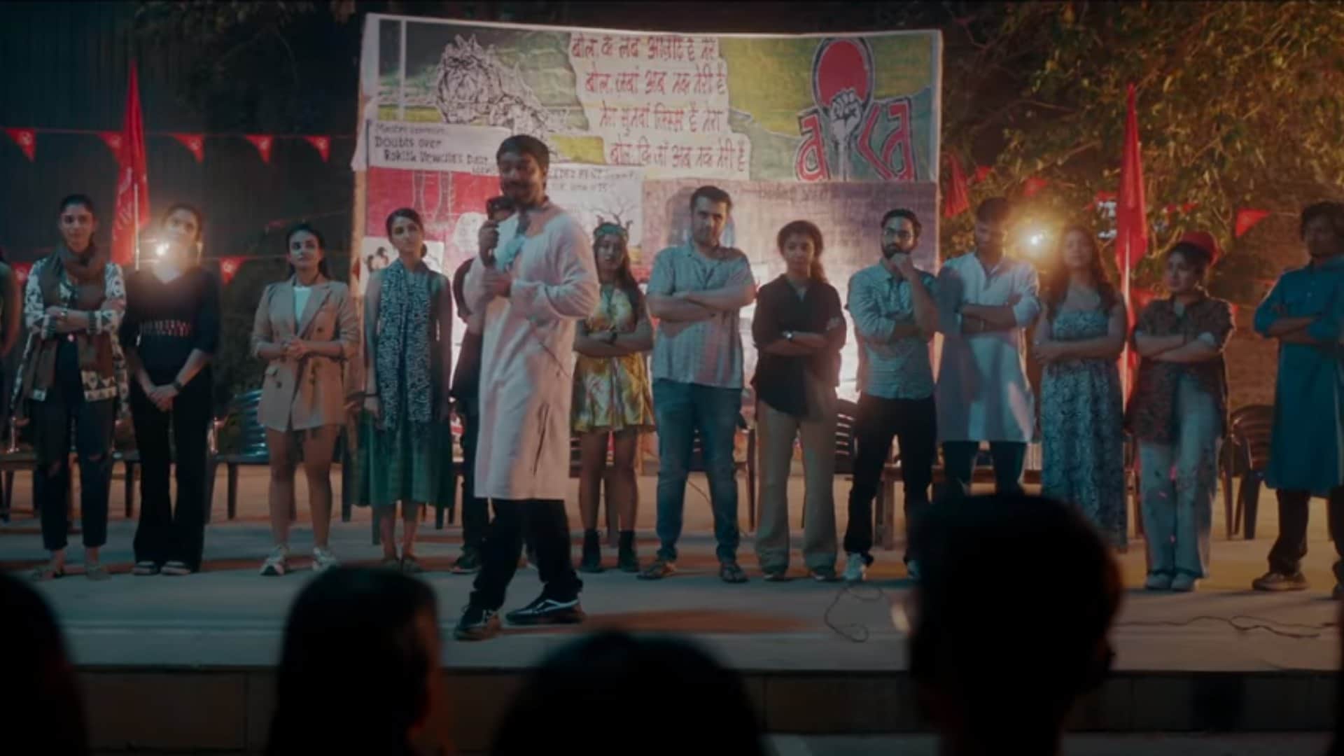 JNU Jahangir National University Trailer Out Starring Urvashi Rautela Ravi Kishan Directed By Vinay Sharma