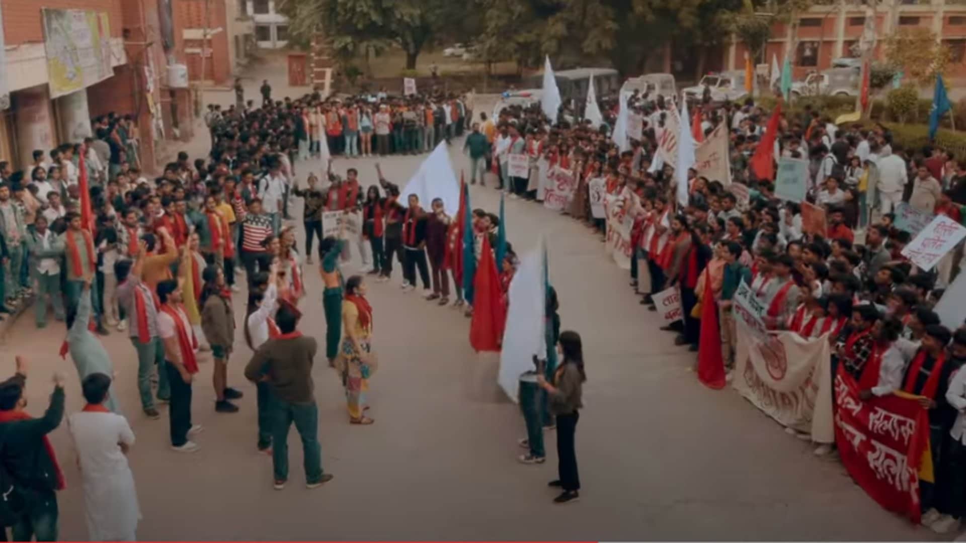 JNU Jahangir National University Trailer Out Starring Urvashi Rautela Ravi Kishan Directed By Vinay Sharma