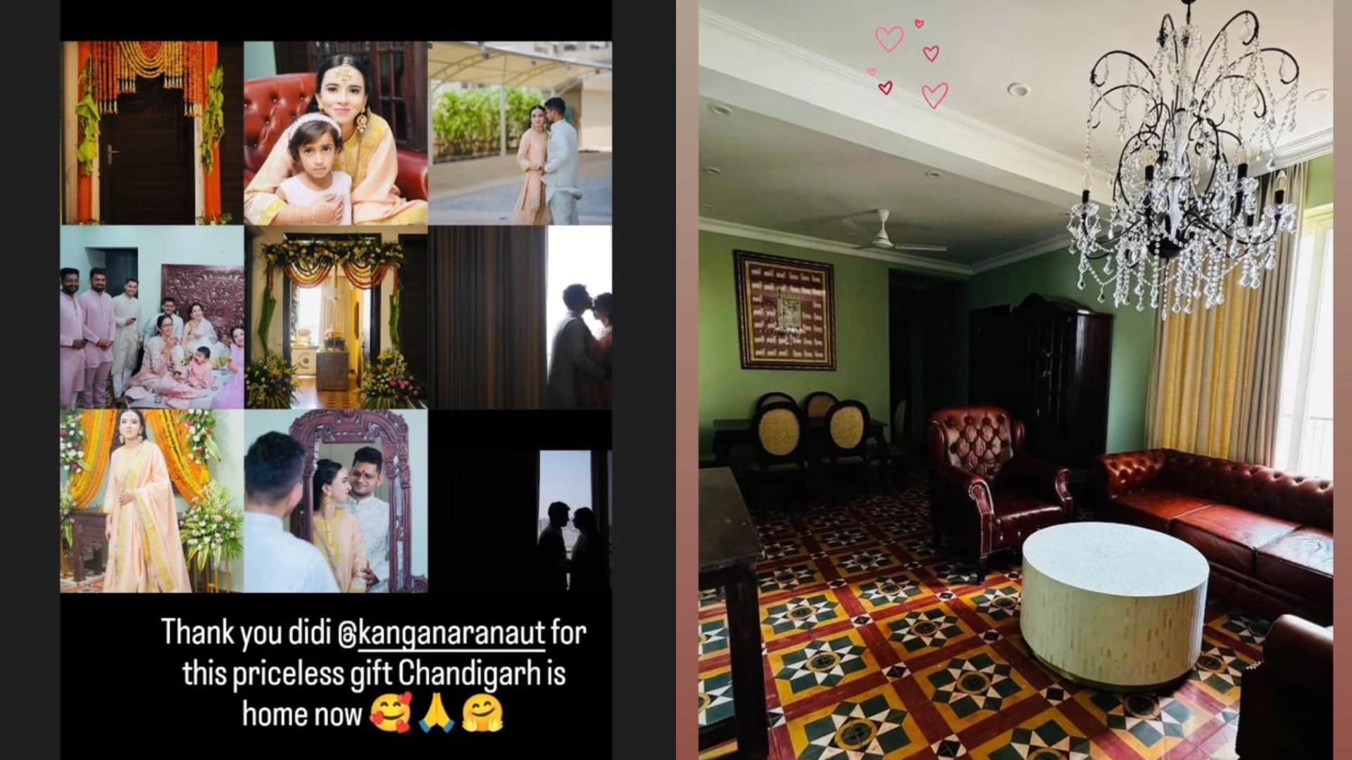 Kangana Ranaut gifted house to newly wed cousin wrote Gurunanak Dev ji said whatever little we have we share