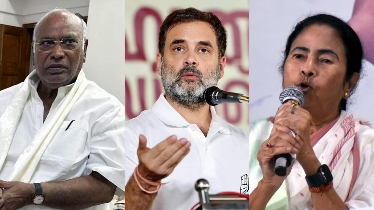 Utter mismanagement of railway ministry Kharge, Rahul, Mamata Banerjee on West Bengal train accident