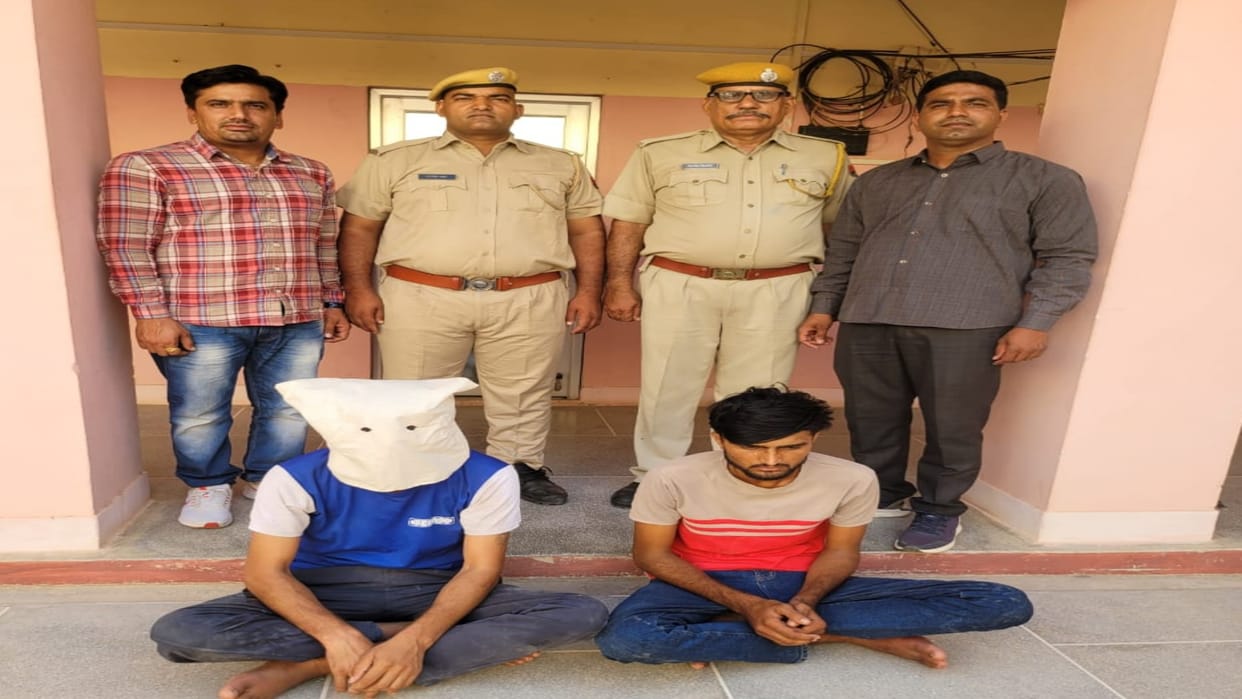 Nagaur News: Robbery incident with E Mitra operator exposed, police arrested both the accused