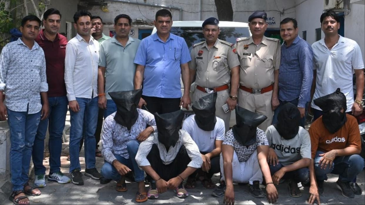 Panipat: Six miscreants including the mastermind of robbery in PNB Mitra branch arrested