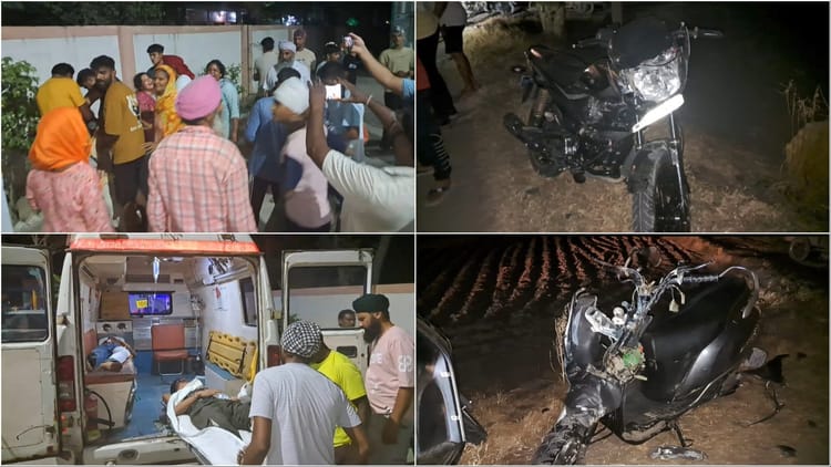 Accident In Punjab: Terrible Road Accident Near Tibba Late Night, Three Dead, Three Injured – Amar Ujala Hindi News Live