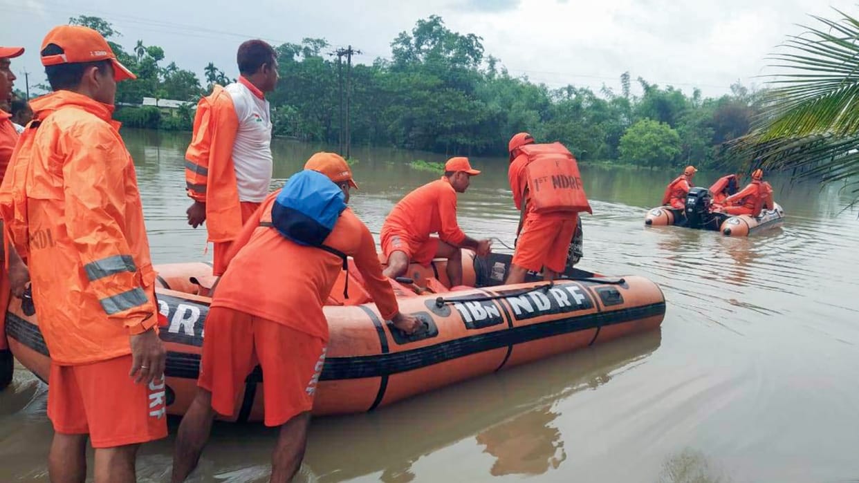 Assam, Arunachal Pradesh and Sikkim People suffering due to floods and landslides