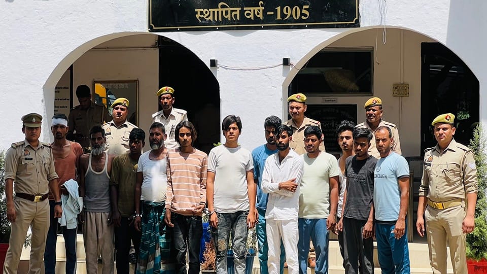 Moradabad: Fight in Bhagatpur, 12 accused arrested, report filed against 19