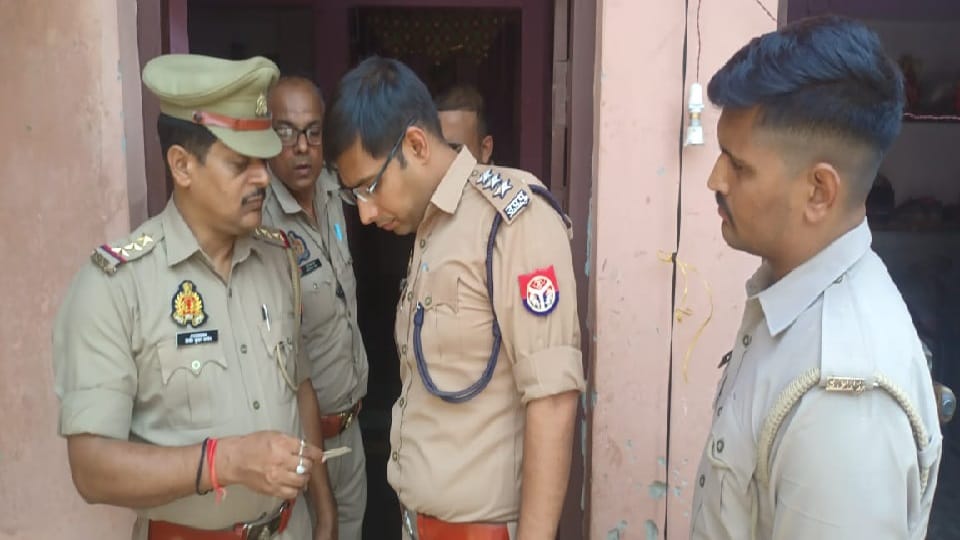 A Drunk youth murdered his brother In Hapur