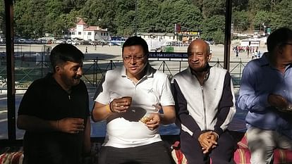 CM Dhami made tea while out on morning walk in nainital