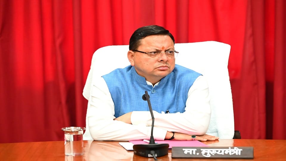 CM Dhami gave strict instructions to the officials in the review meeting held in Nainital