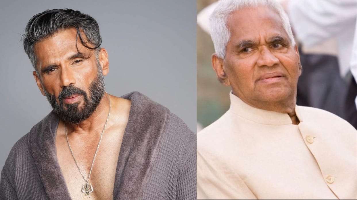 Sunil Shetty revealed his father had bought three buildings of owner he worked as waiter at age of nine