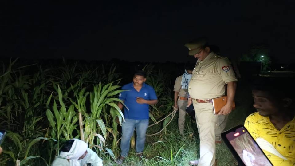 son murdered mother and her body buried in field In Etah due to doubt on character