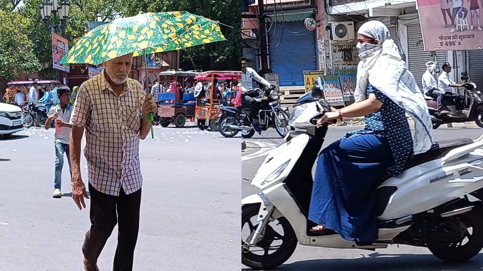 Weather: Temperatures cross 47 degrees in Amroha , even fans and coolers are not giving relief