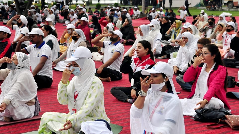 Jammu and Kashmir will become the focal point of International Yoga Day