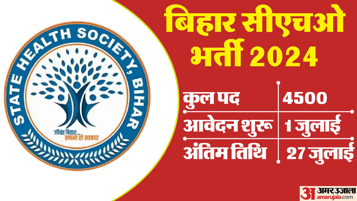Bihar CHO Registration window 2024 close soon shs.bihar.gov.in Know How to Edit Form Online