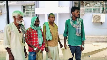 Bihar News : Third degree of bihar police in Bhagalpur, six people got treatment in hospital