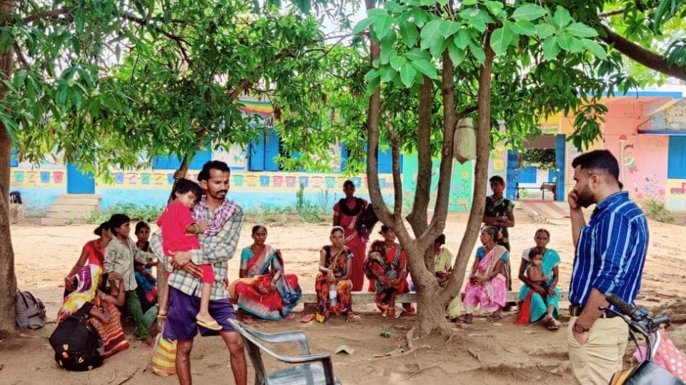 Villagers did not get Aadhar card in National Park area of Bijapur