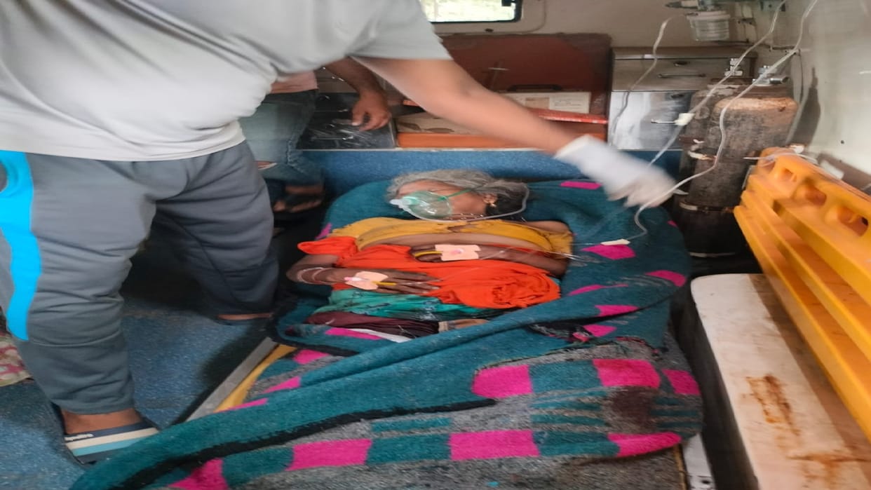 Bijapur IED Blast: Both legs of an elderly woman were badly injured in IED blast