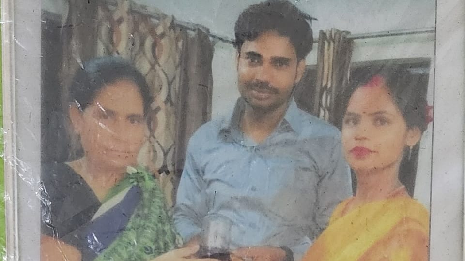 Husband Attacked Her Face So Many Times That Her Identity Was Lost blood all over floor and walls In lucknow