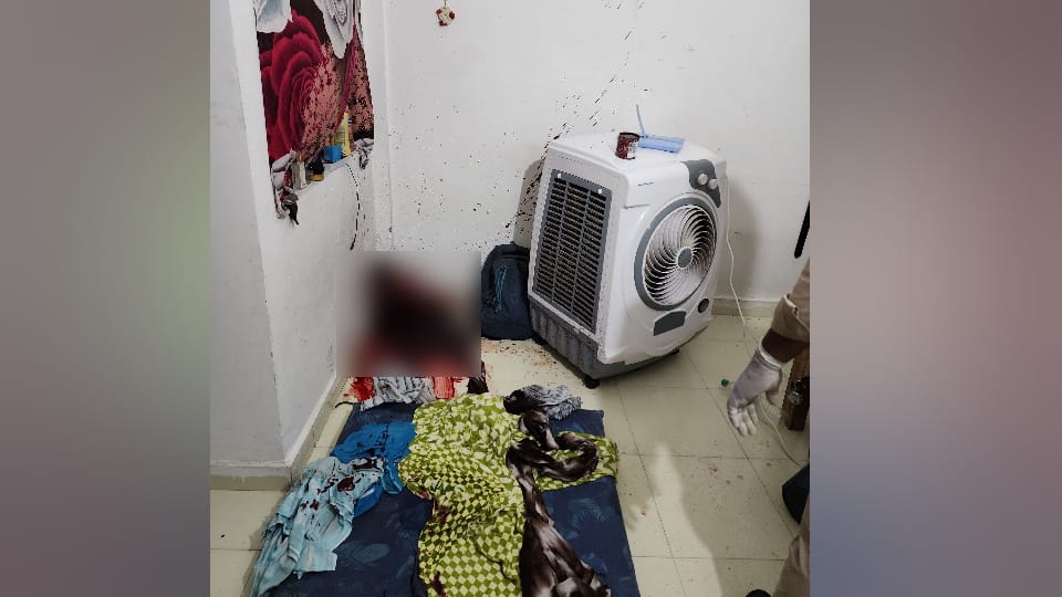 Husband Attacked Her Face So Many Times That Her Identity Was Lost blood all over floor and walls In lucknow
