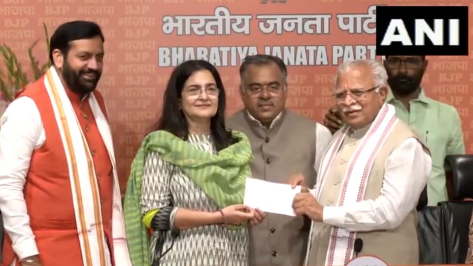 Kiran Chaudhary and Shruti Chaudhary to joins BJP today all update news in hindi