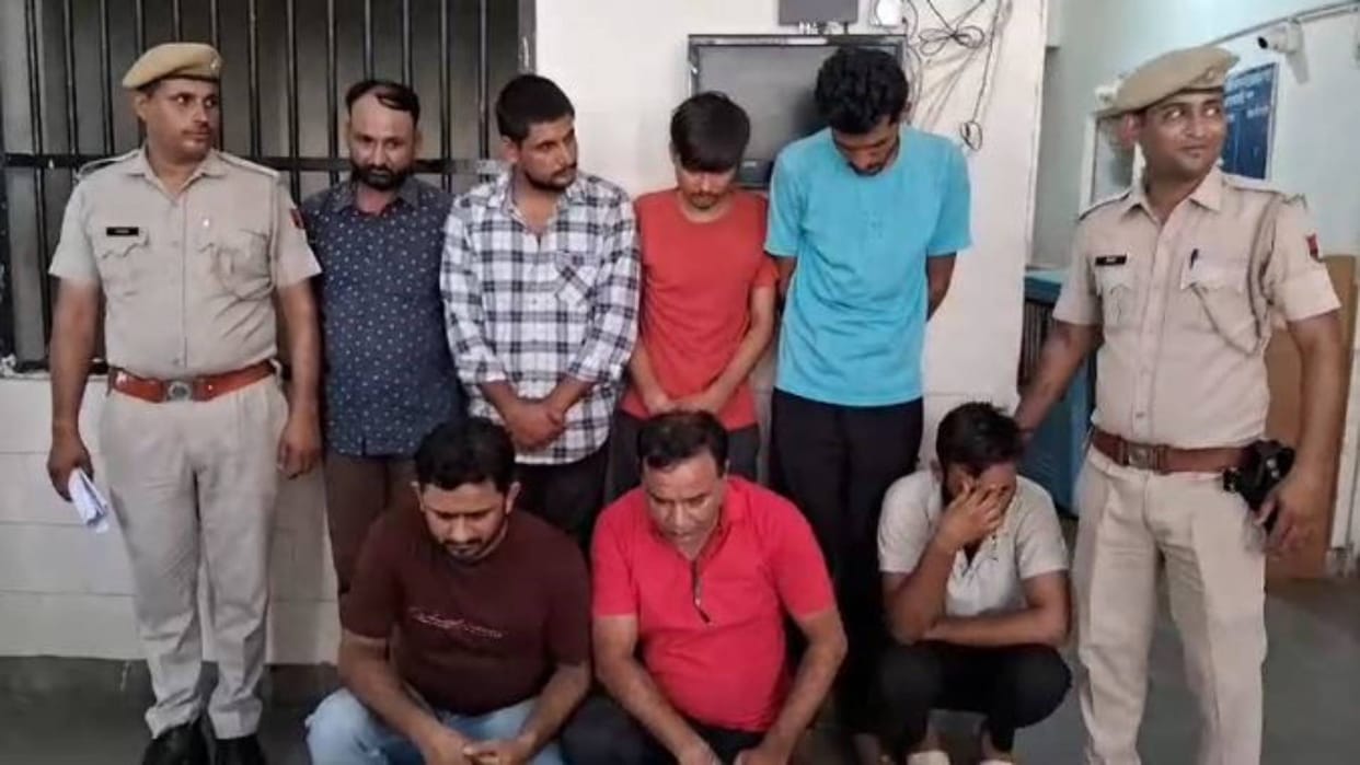 Rajasthan Police arrested seven suspects with cash worth Rs 28 lakh in Ajmer interrogation continues