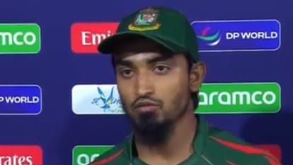 T20 World Cup 2024: ICC imposed fine on tanzim hasan sakib for having fight with nepal captain rohit paudel