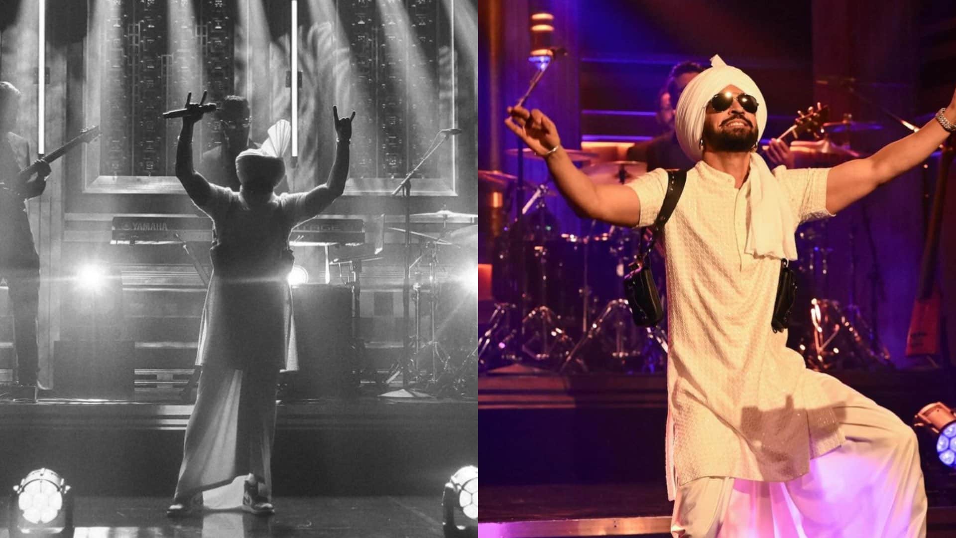 Diljit Dosanjh spotted 1.2 crore diamond encrusted watch in The Tonight Show Starring Jimmy Fallon see pics
