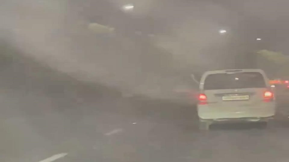 Youth doing stunt in moving car Noida police cut challan rs thirty thousand