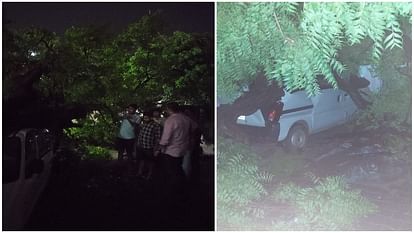 storm and rain destroyed even years old trees In Mathura