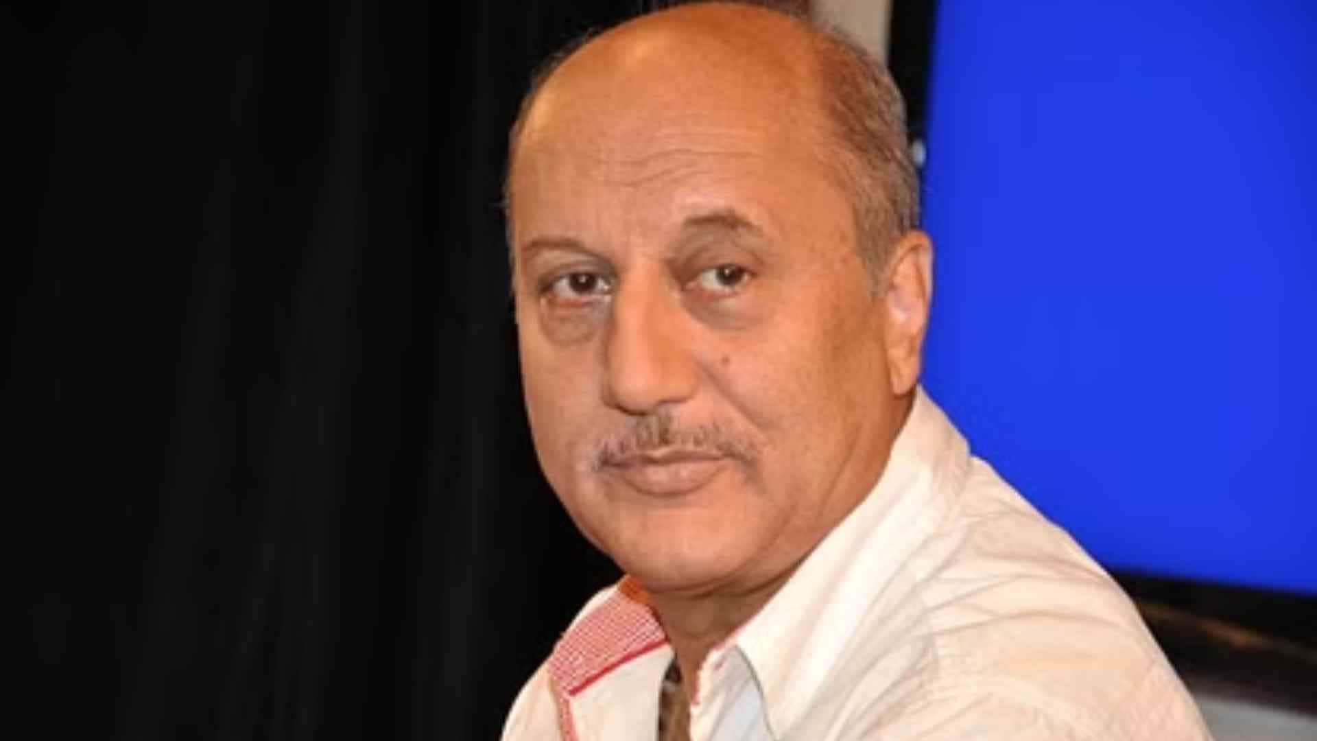 Anupam Kher recalls struggle days went bankrupt suffered facial paralysis and how he come over from these