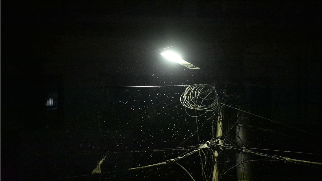 As soon as it rained on Wednesday night in Gorakhpur, power supply was disrupted in many areas