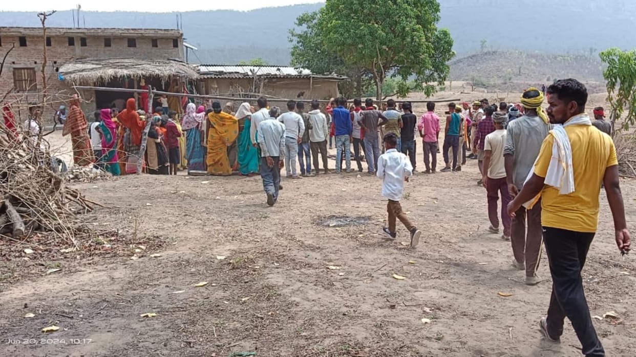 brother-in-law killed sister-in-law in panchayat at Sonbhadra