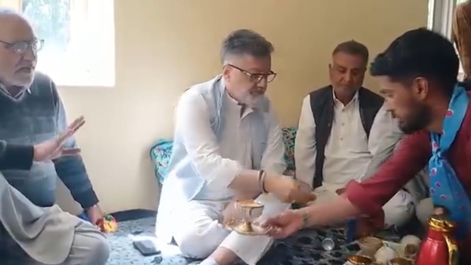 jammu kashmir lok sabha election Imran Raza Ansari furious over defeat in election on video goes viral