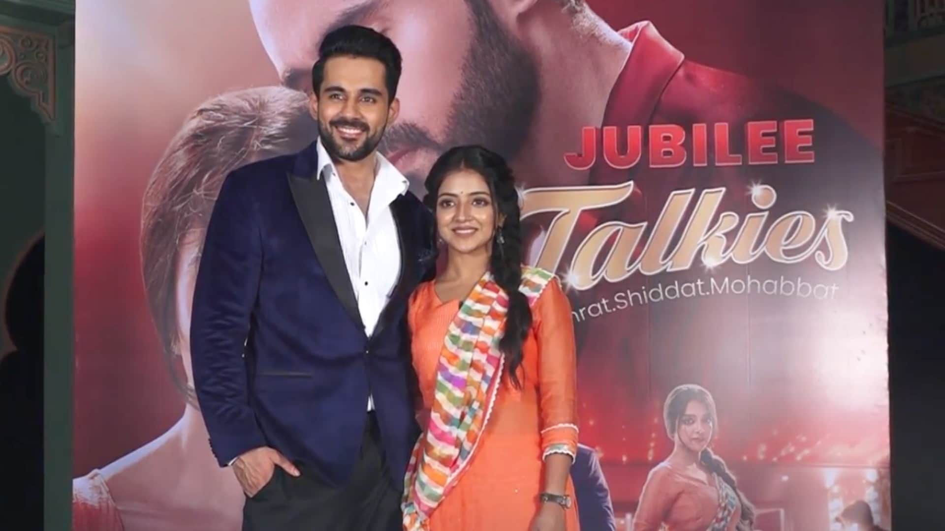 Jubilee Talkies star Khushi Dubey Abhishek Bajaj talking about their show says its not a regular love story