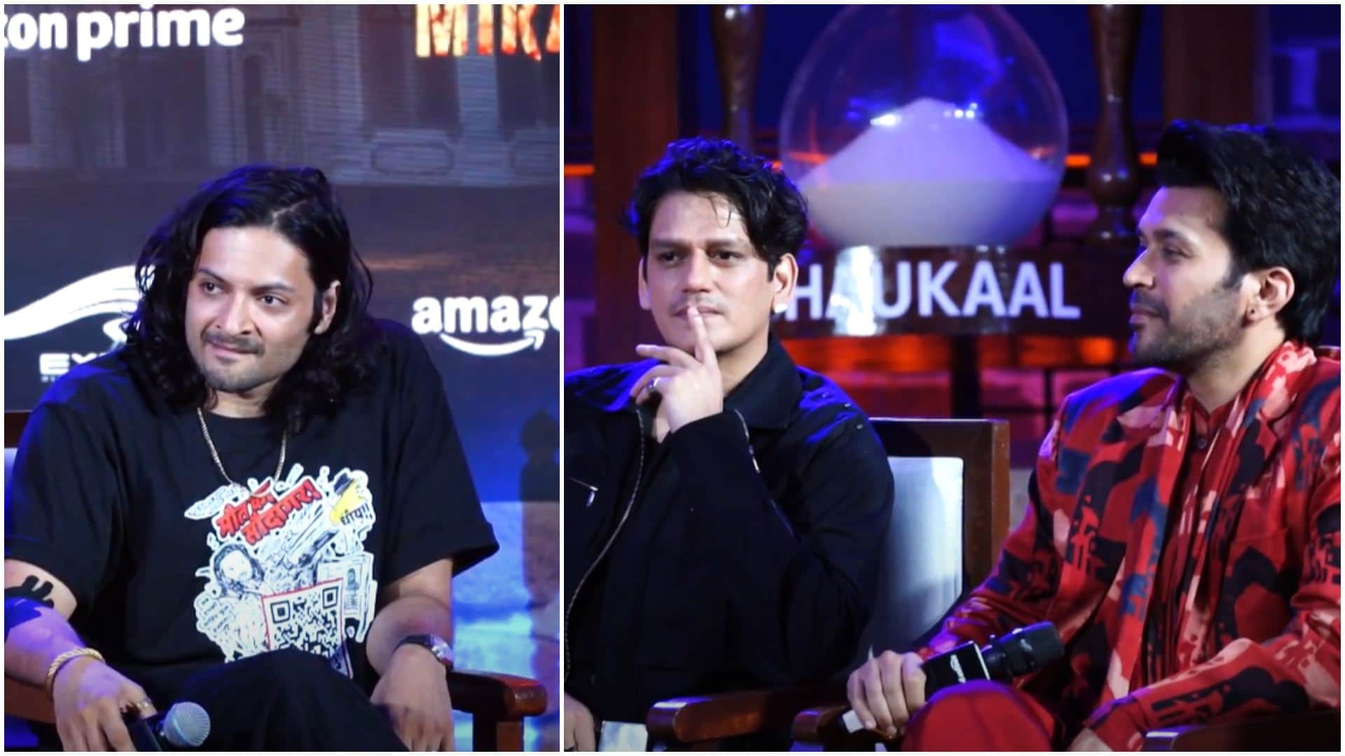 Farhan Akhtar at Mirzapur 3 TRAILER launch with PANKAJ TRIPATHI ALI FAZAL SHWETA TRIPATHI RASIKA DUGAL