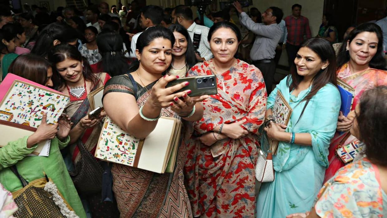 Rajasthan budget dialogue Deputy CM Diya Kumari made big promise to women